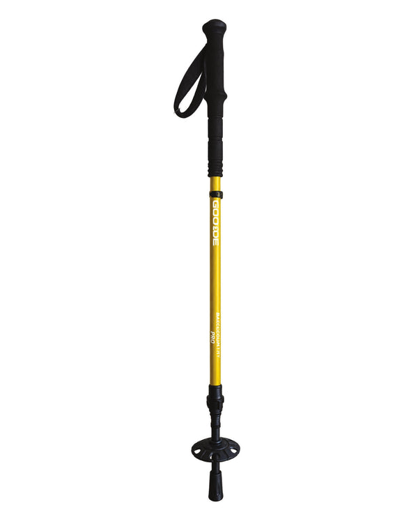 GOODE Backcountry Pro 7075 ski pole, Yellow/Cream